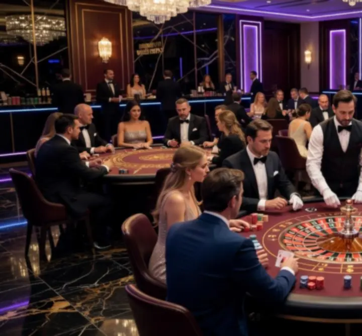 Zdjęcia z eventów kasynowych i pokerowych organizowanych przez Frajda Event